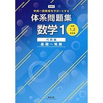 中高一貫教育をサポートする 体系問題集数学1 代数編 基礎~発展 | 数研